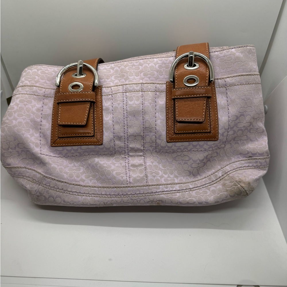 Coach signature bag